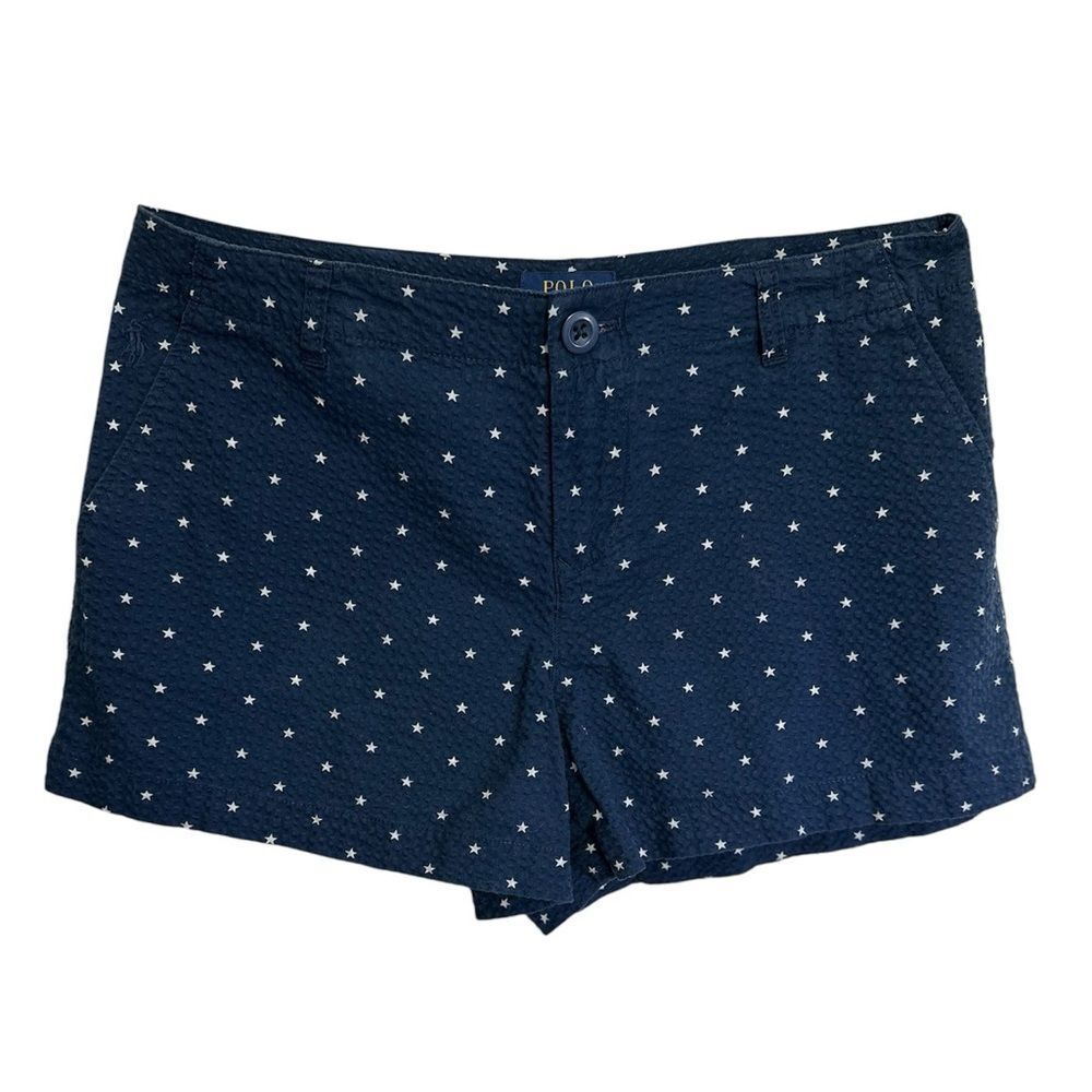 POLO Ralph Lauren Girls Seersucker Shorts,‎ SIZE 16